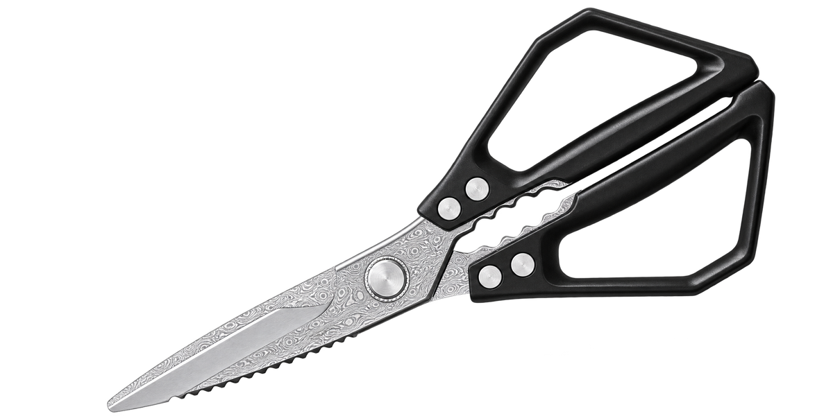 Damascus Kitchen Scissors