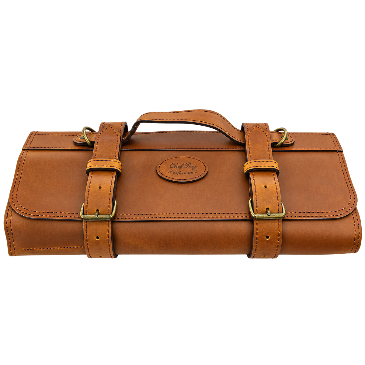 Leather Knife Bag Front 2